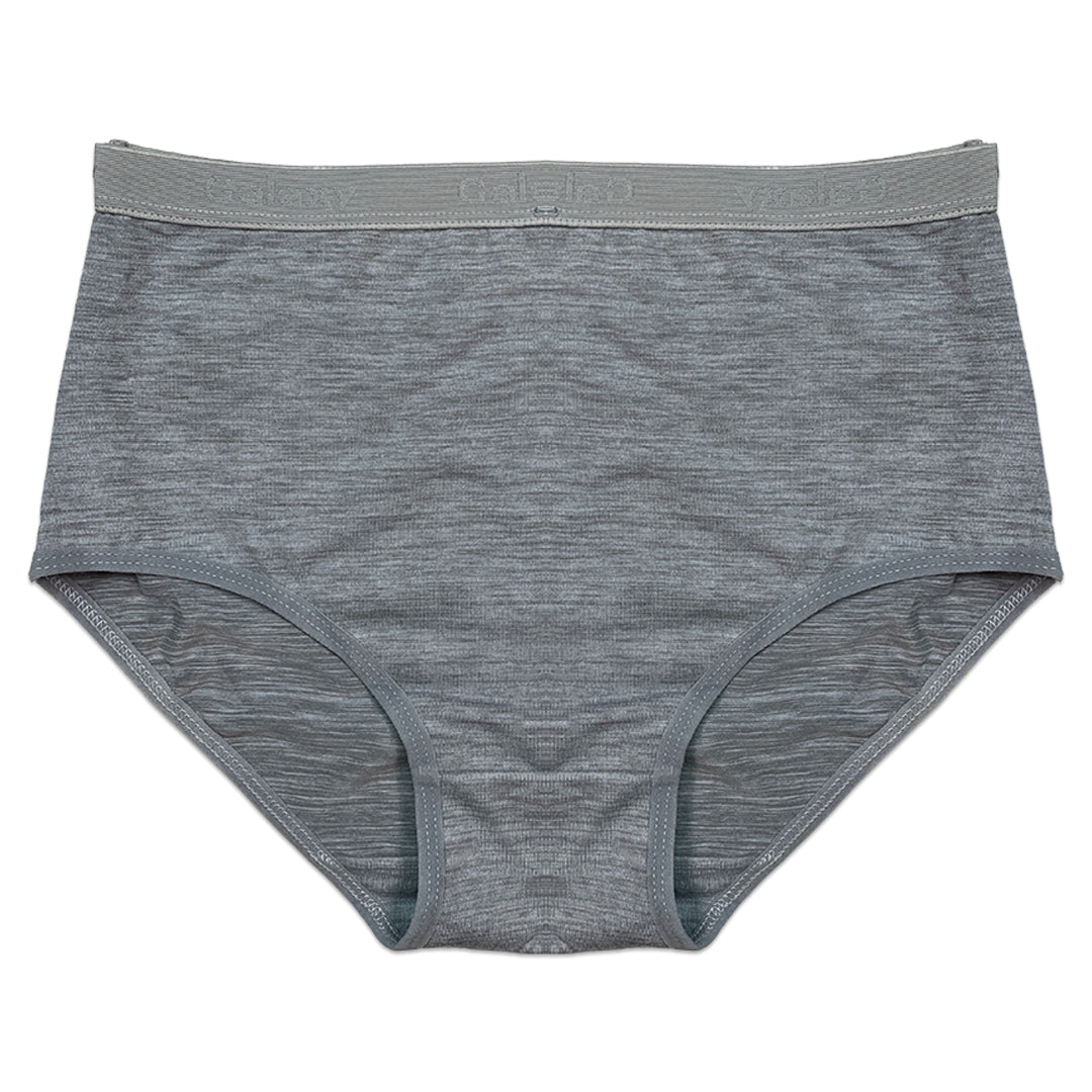 Gray underwear on a white background