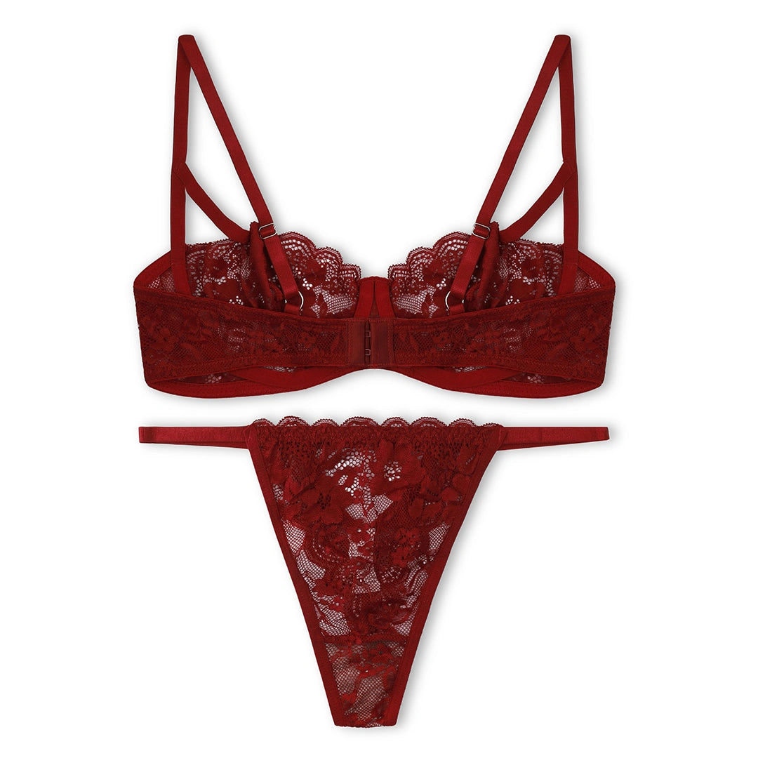 Sajiero Bra Set - Ruby Allure