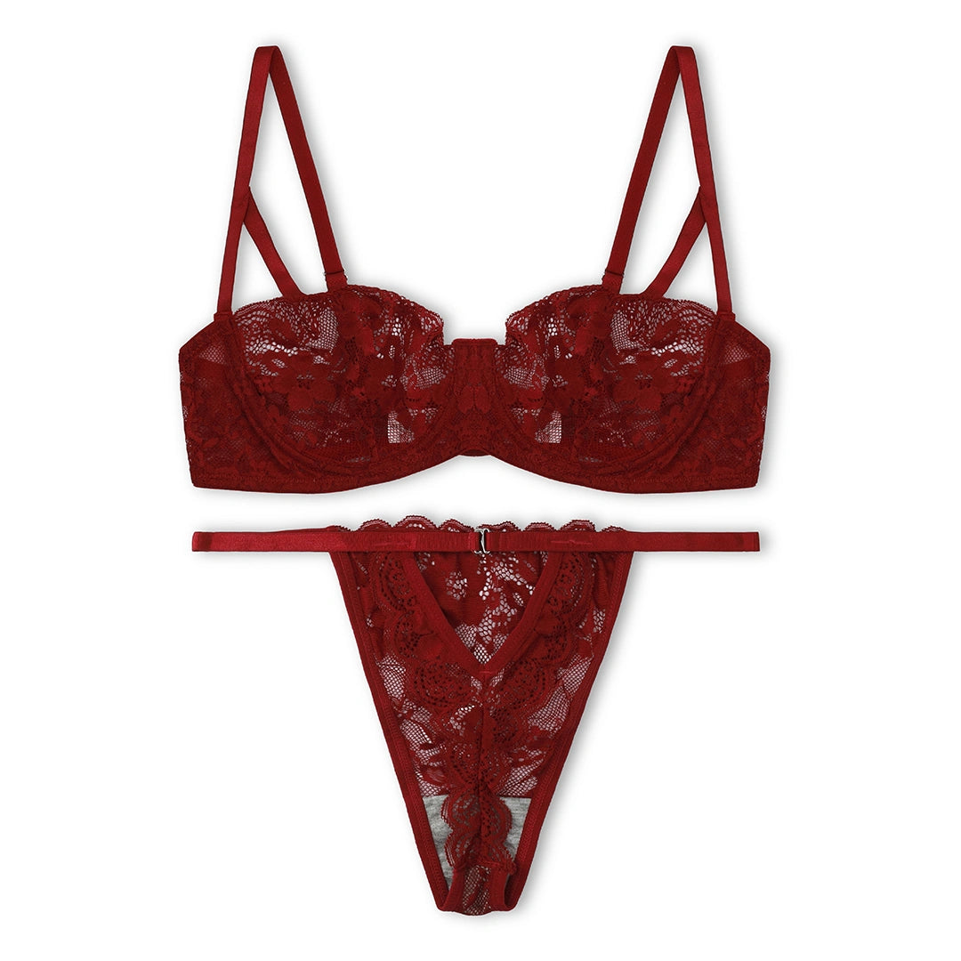 Sajiero Bra Set - Ruby Allure