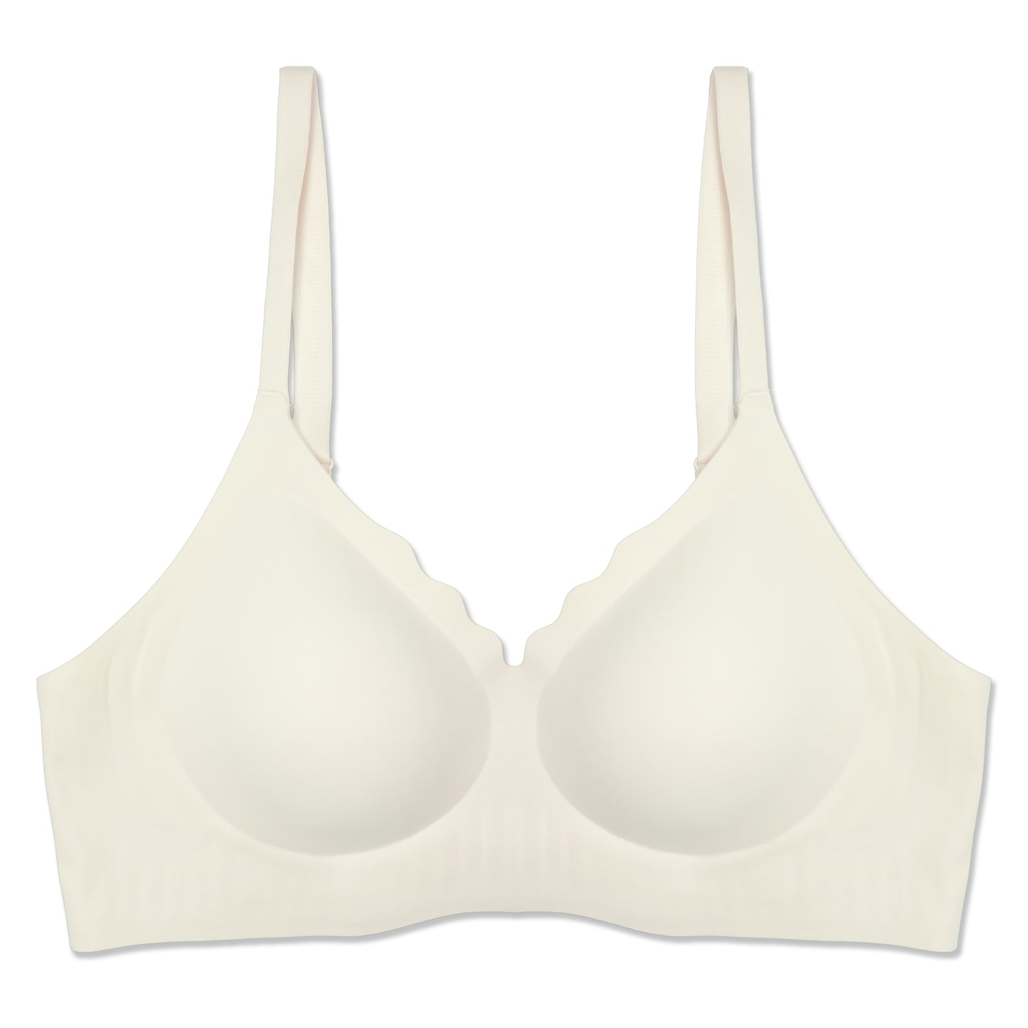 Sajiero Padded Bra - Scallop Seamless
