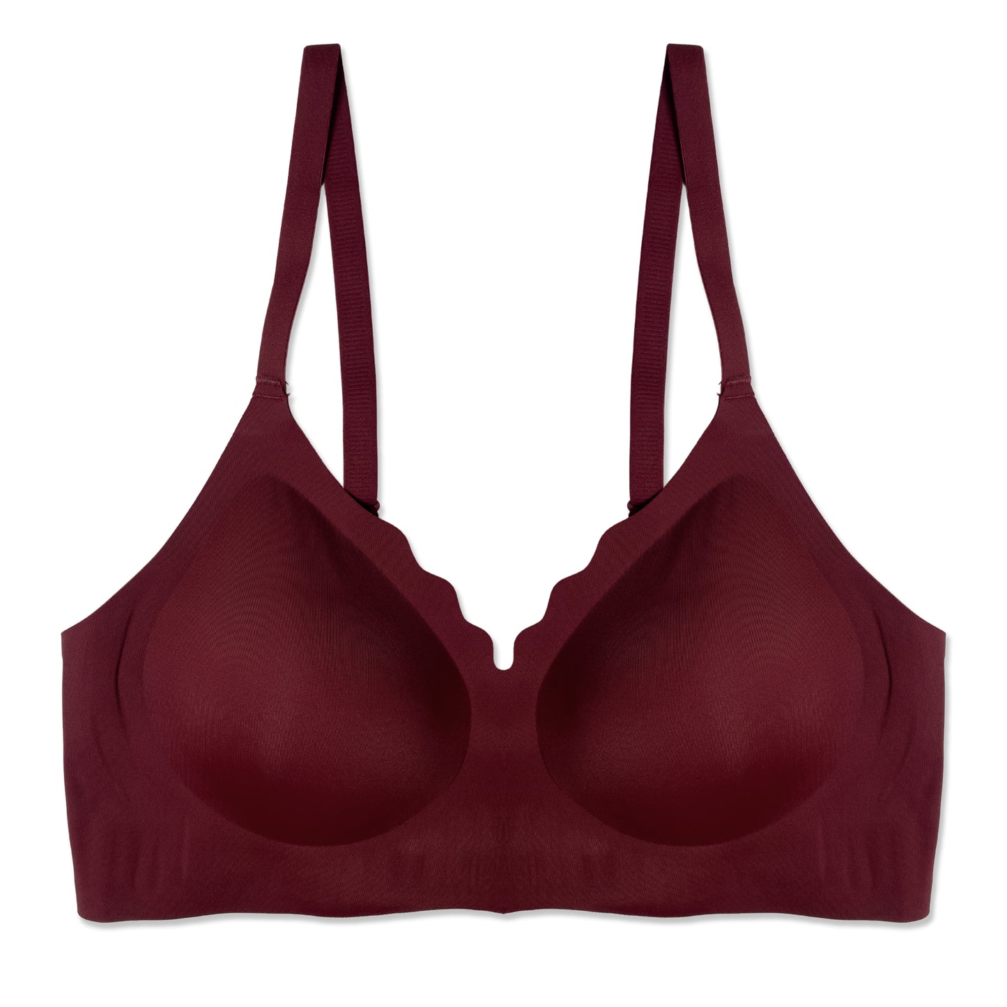 Sajiero Padded Bra - Scallop Seamless