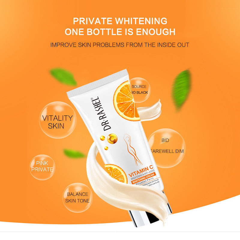 Dr.Rashel Vitamin C Brightening & Anti Aging Whitening Cream For Private Body
