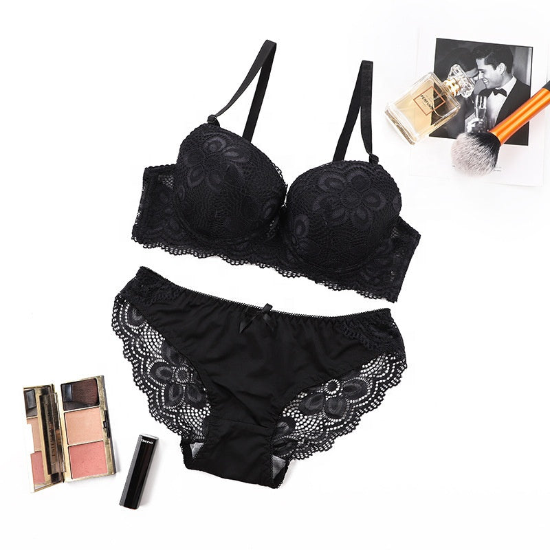 Sajiero Bra Set - Honey lace