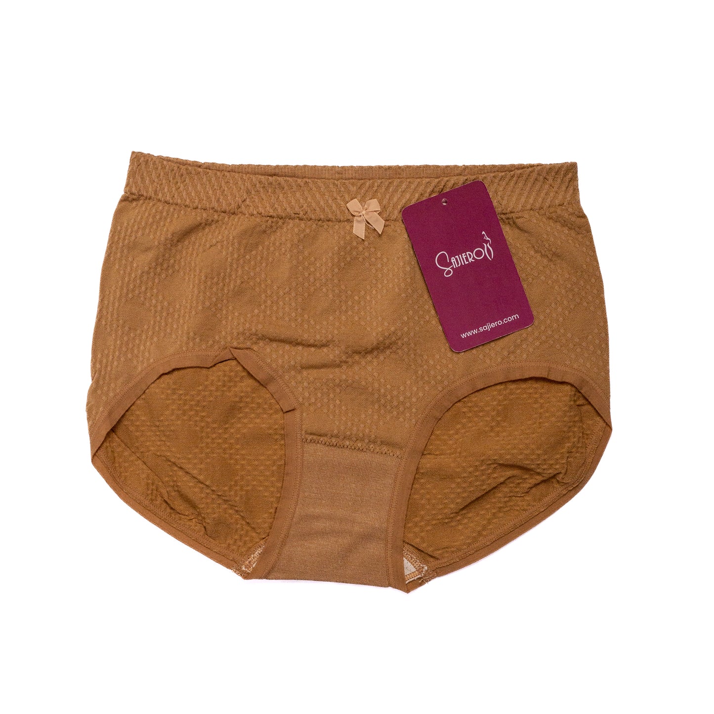 Diamond Pattern Brief Cotton Panty