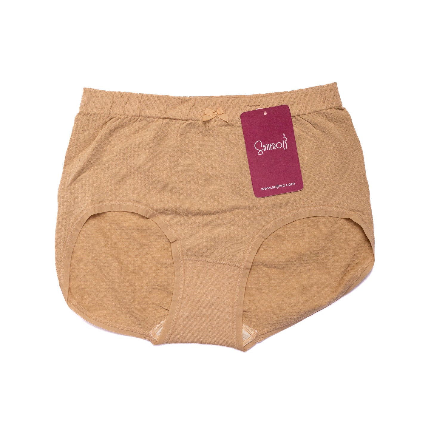 Diamond Pattern Brief Cotton Panty