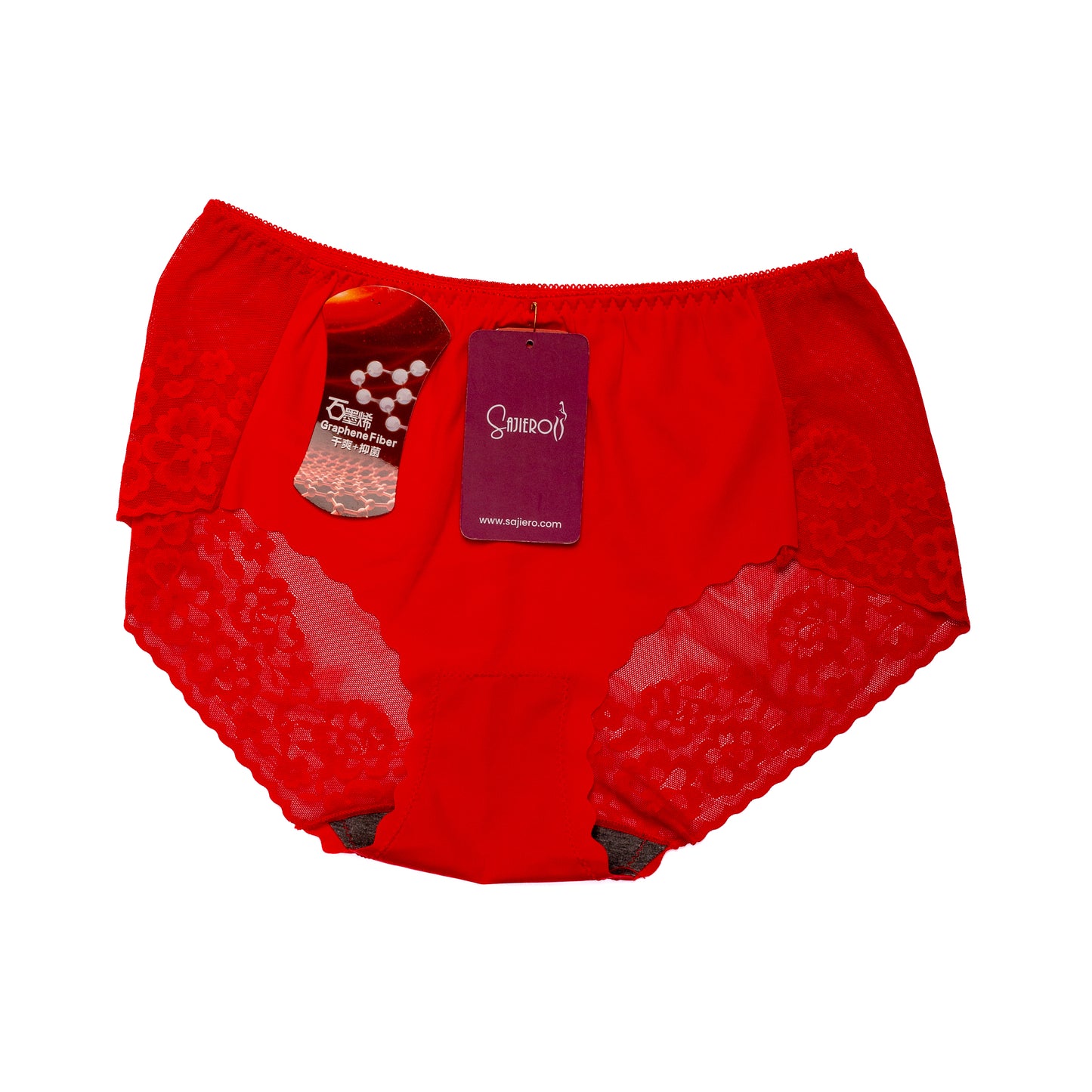 Cosmos Embroidery Net Panty