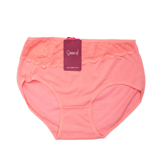 Net Style Brief Cotton Panty