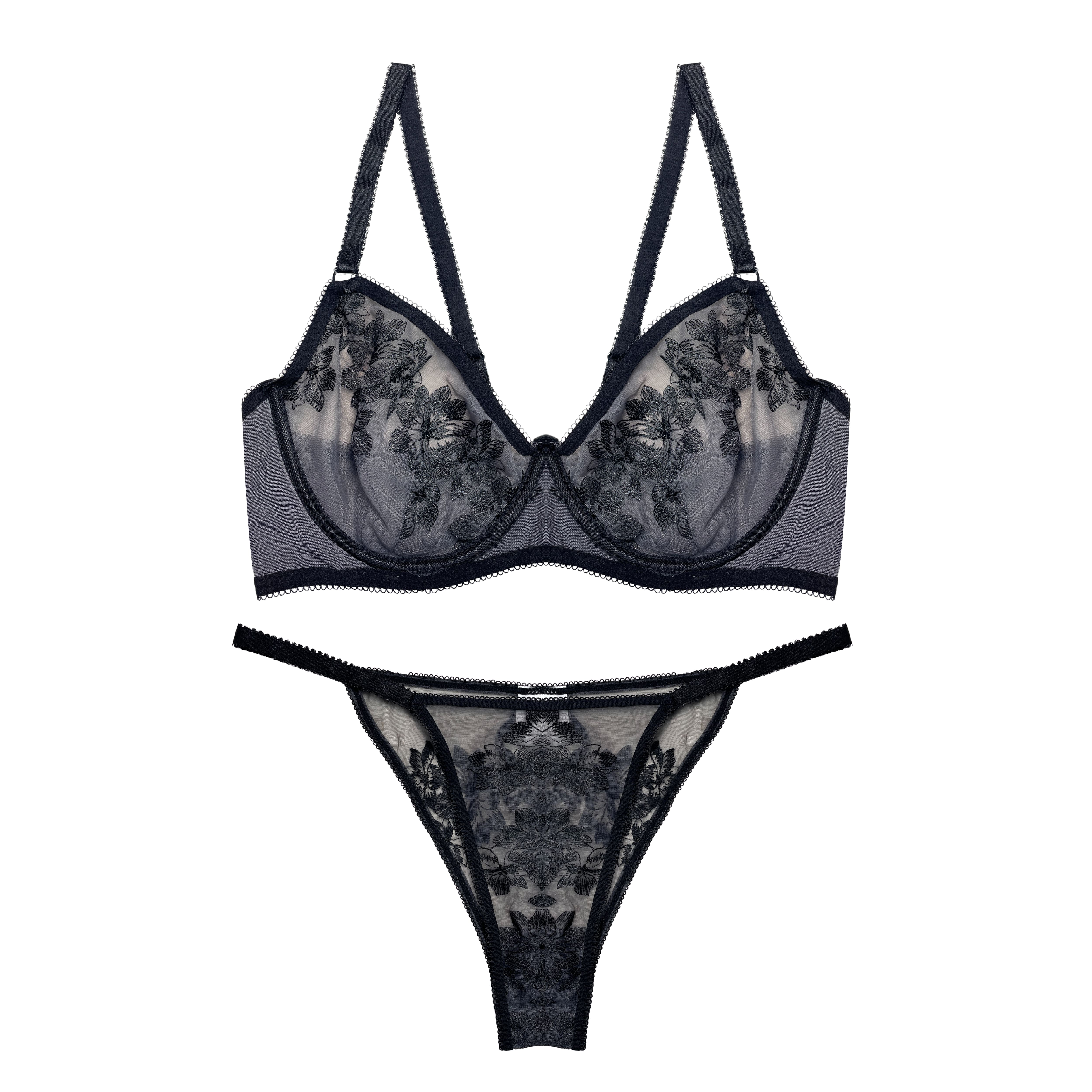 Bra Set - Petale Obscura