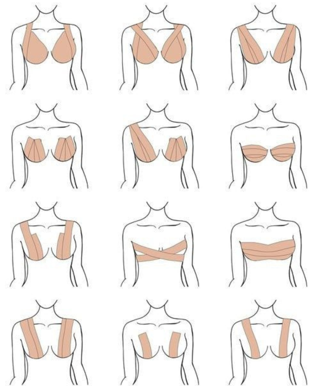 Seamless Body Tape – Invisible Lift