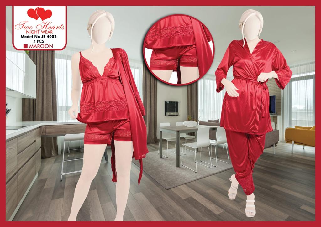 Gloria 100% Silk Cami and Gown Set