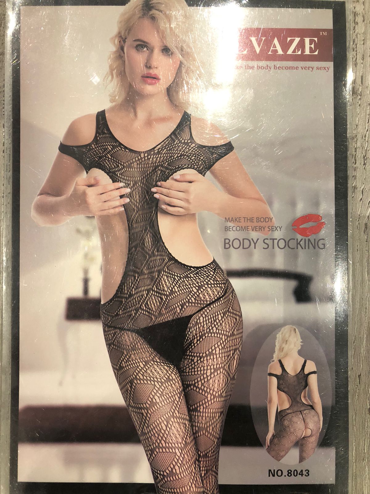 HKM Center Zip Transparent Stocking #19