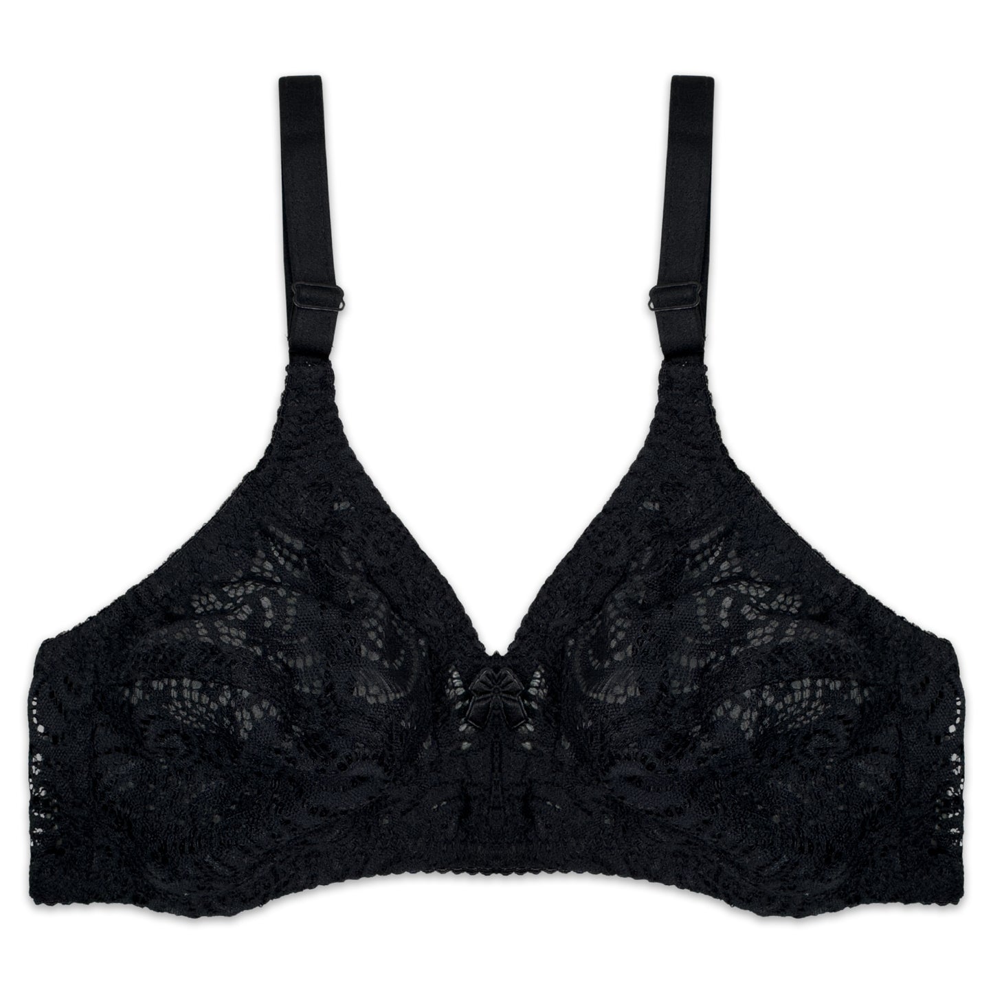 Pack of 4 - Sajiero Lace Net Bras