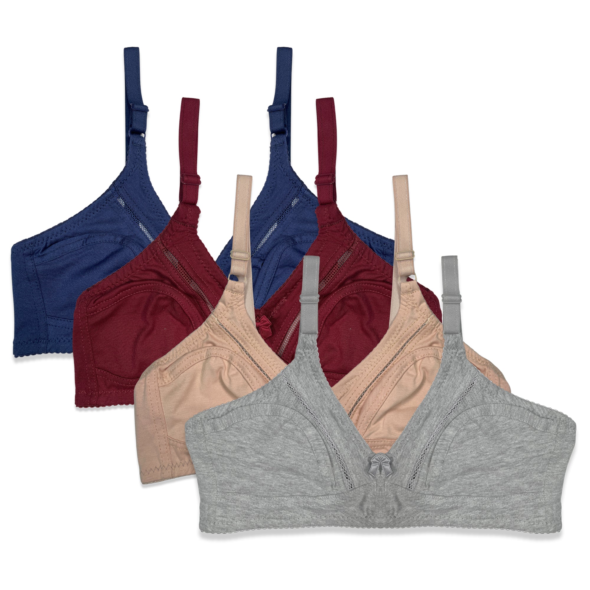 Pack of 4 - Soft Bliss Bras
