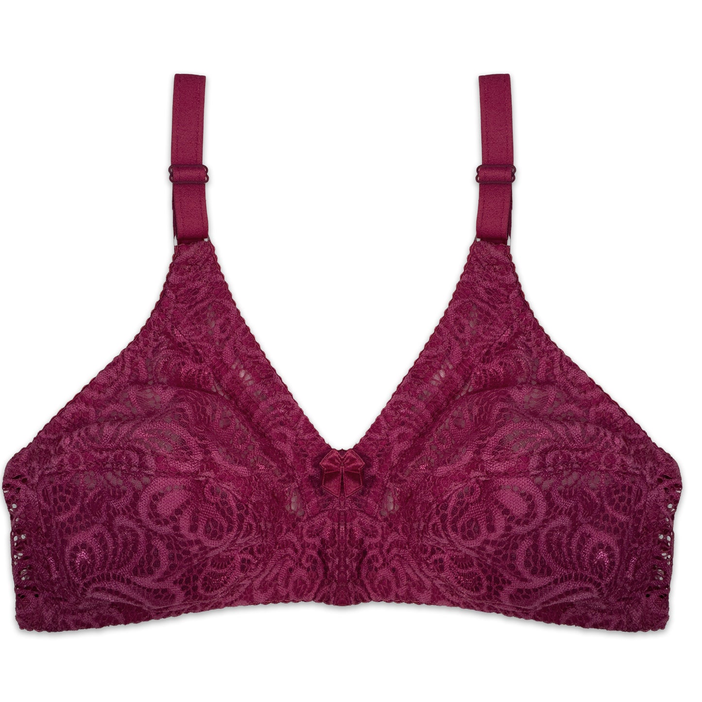 Pack of 4 - Sajiero Lace Net Bras