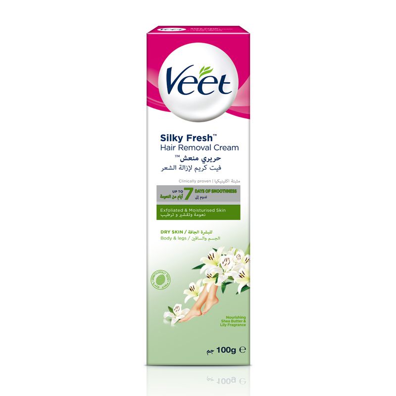 Veet Hair Remover Cream Dry Skin 100ml Sajiero