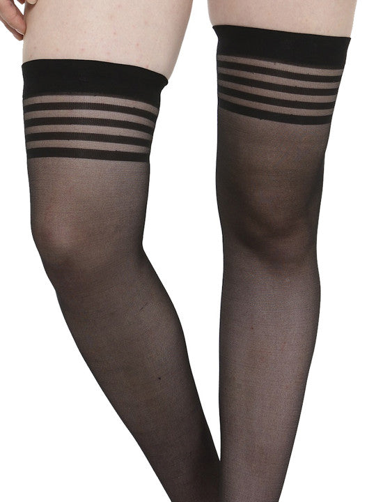 Leg Stocking - Stripe Charm
