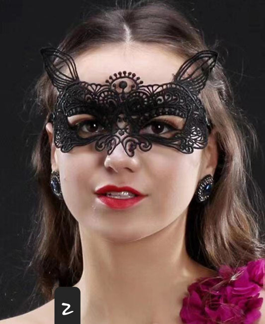 Sajiero Lace Eye Party Mask 1 a good quality mask for parties and cosplays  best price in Pakistan online