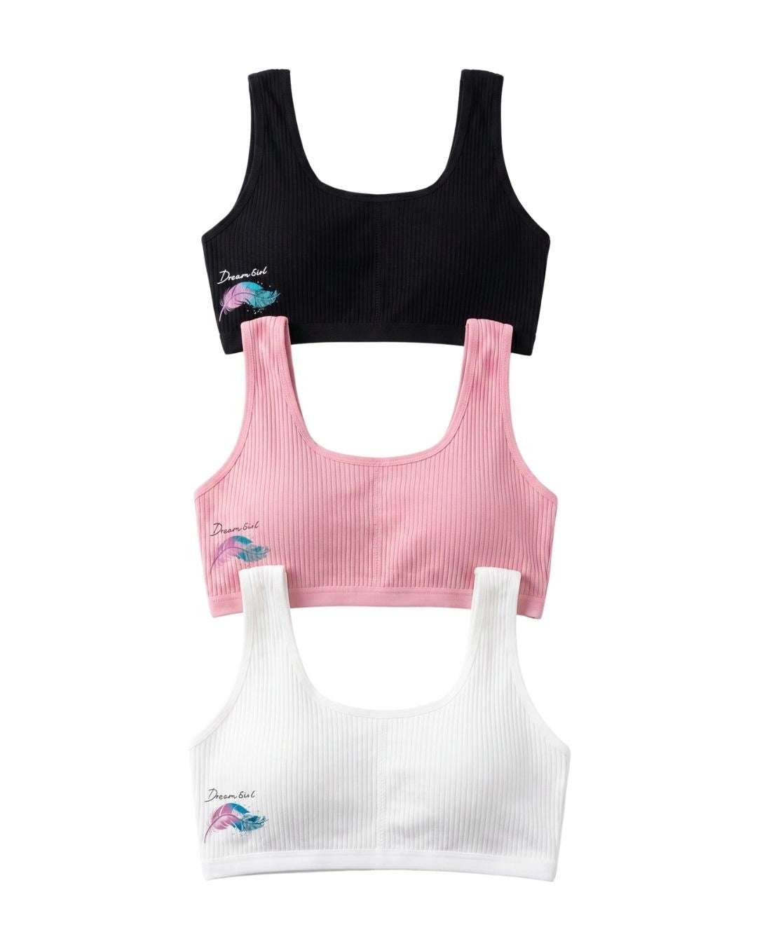 Pack Of 3 Teenage Bra - Wispy