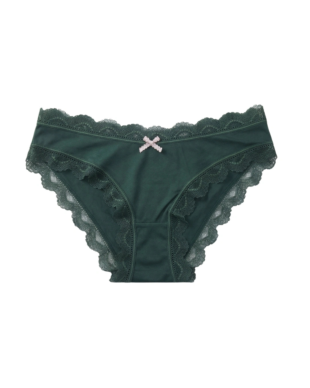 Cotton Bikini - Lush Lace - Green