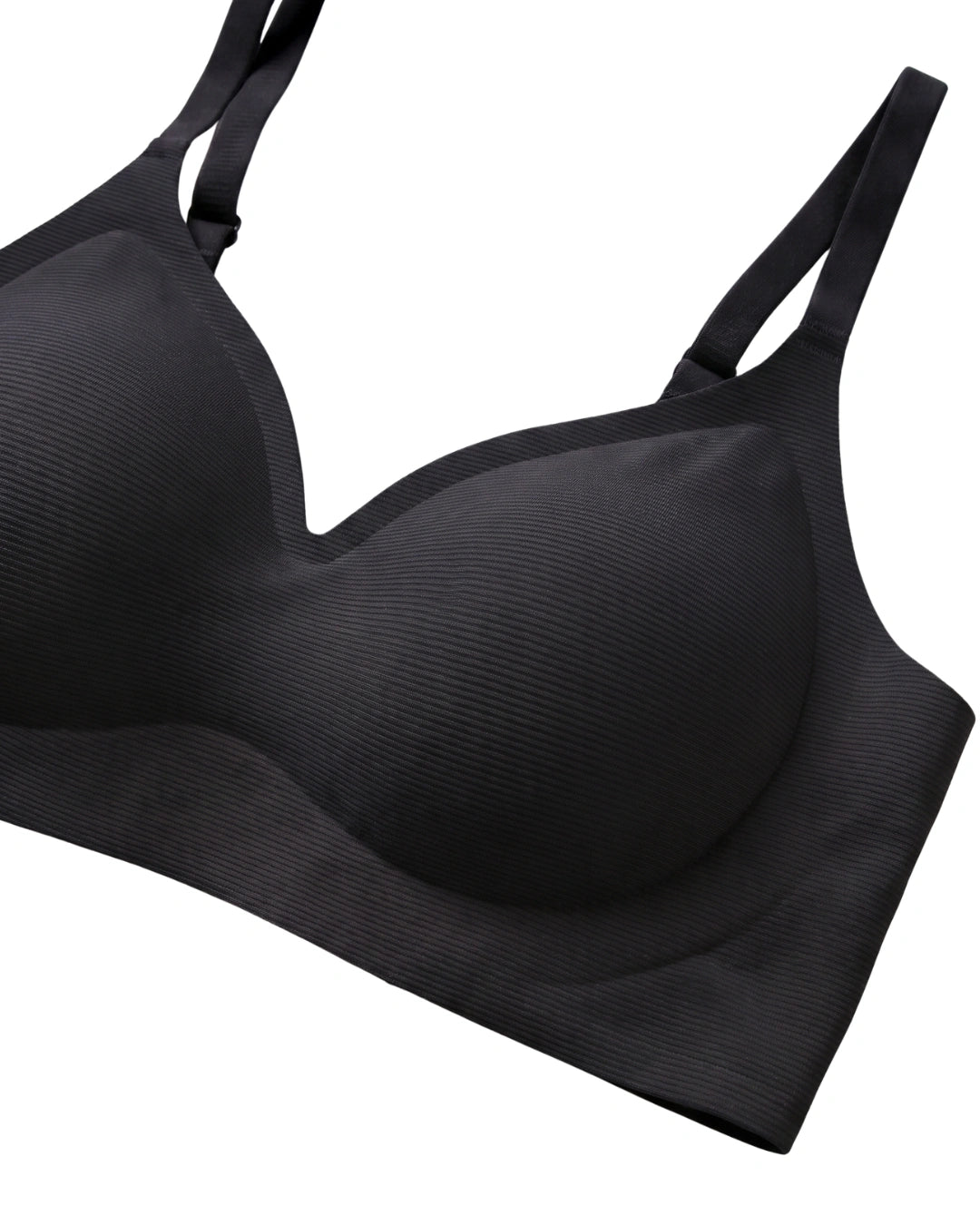 Seamless Padded Bra - Zavia - Black
