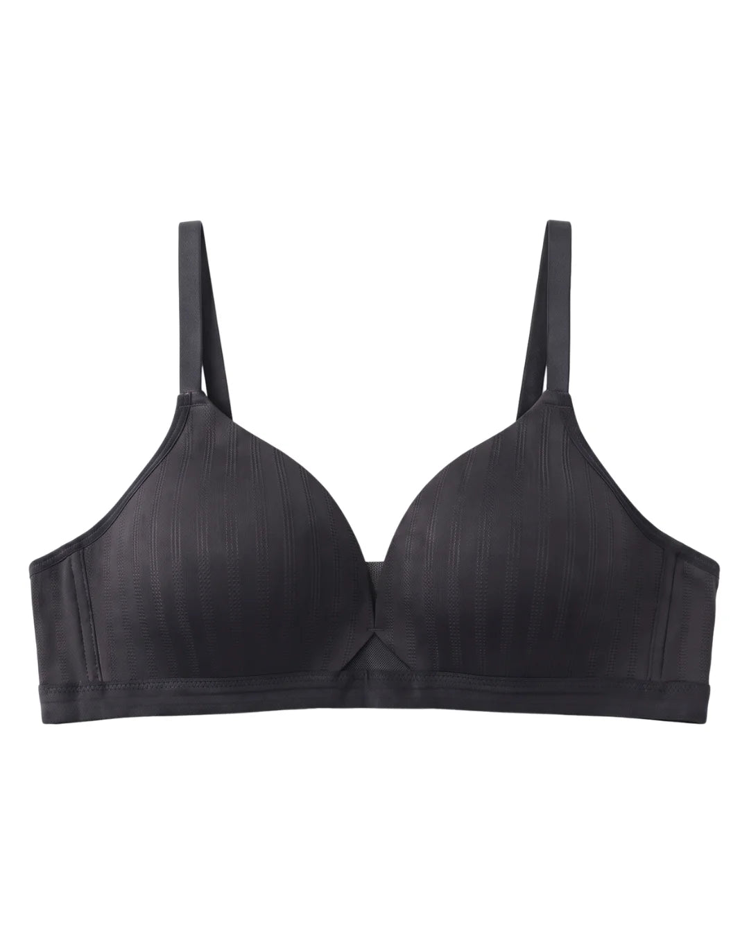 Padded Non-Wired T-Shirt Bra - Reem - Black