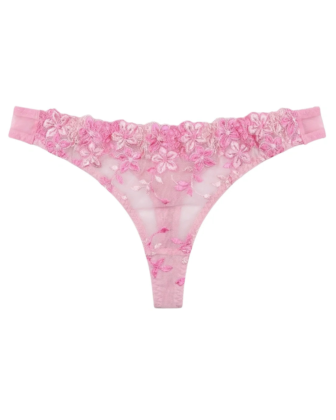 Non Padded Bra Set - Grace Petal - Pink