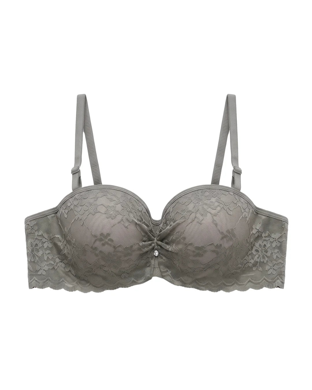 Padded Underwired Push-up Bra - Flowia - Green