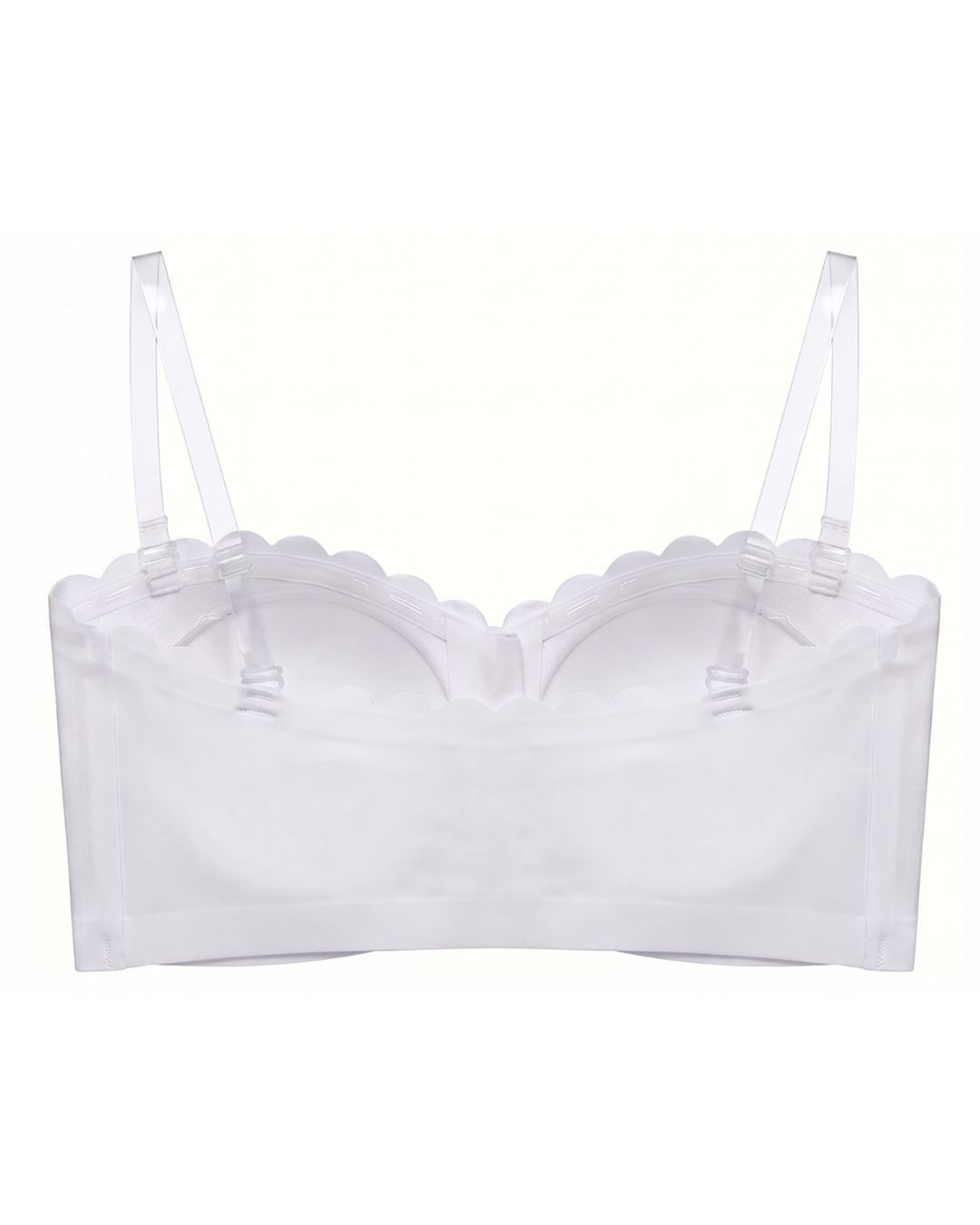 Seamless Padded Bra - Invisia - White