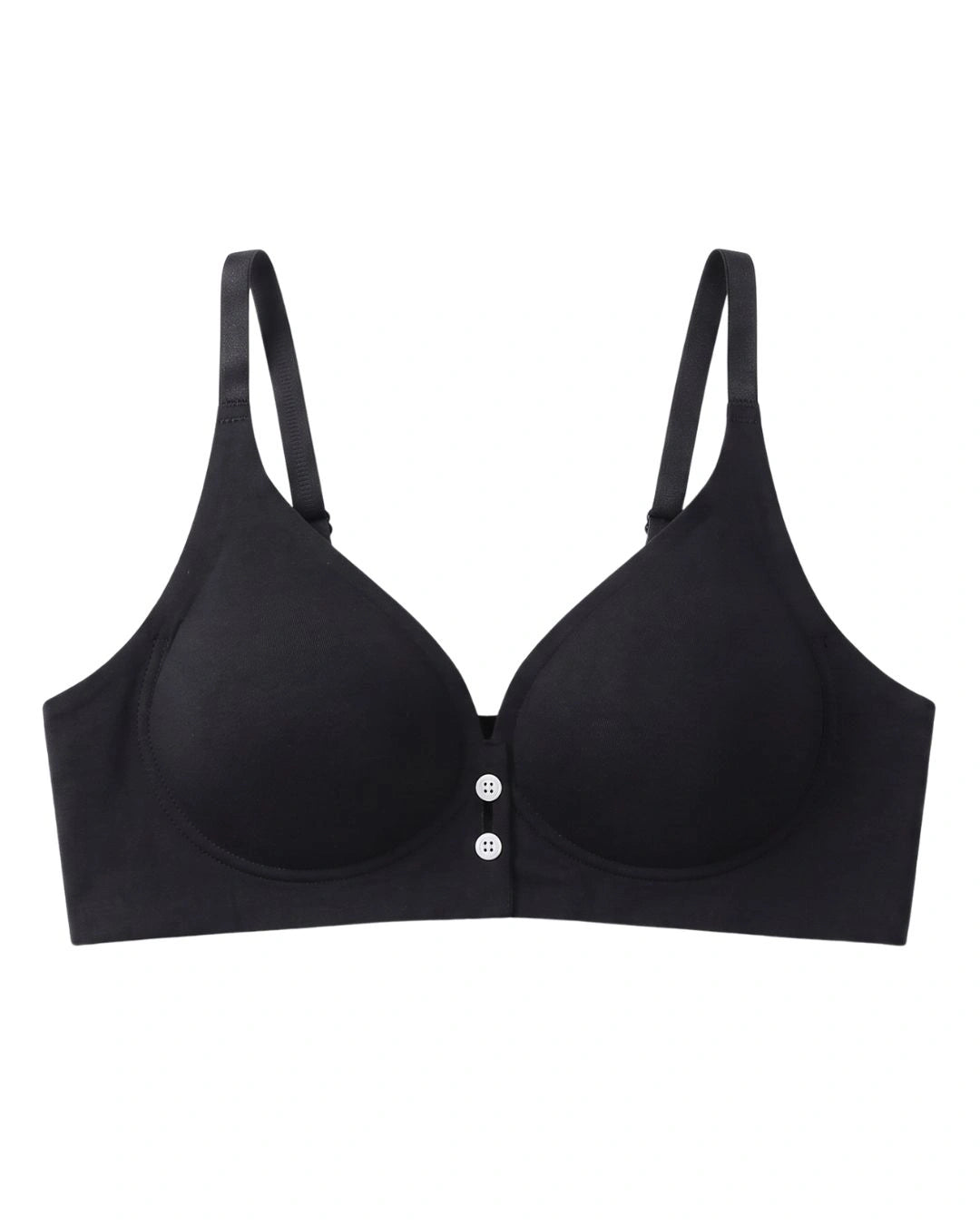 Seamless Padded Bra - Rina - Black