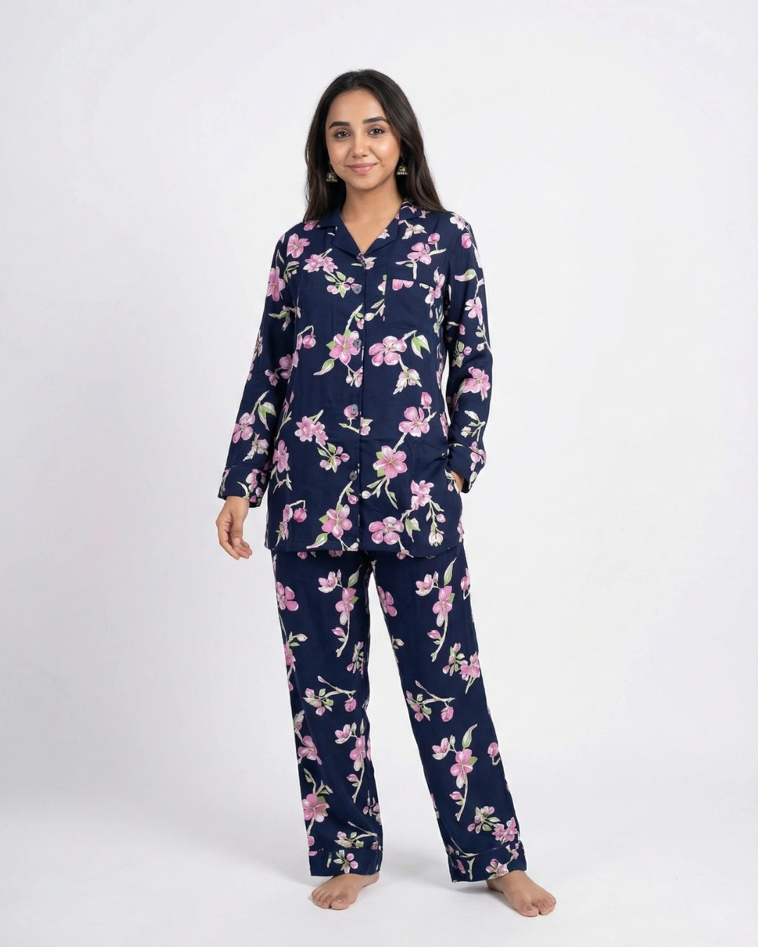 Linen Pajama Suit - Florella