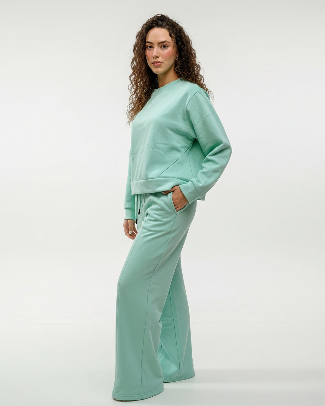 Fleece Tracksuit – Warm Set - Green