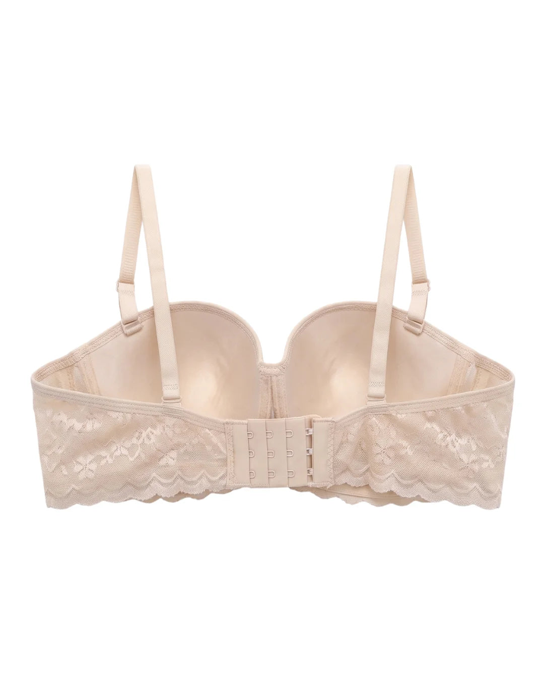 Padded Underwired Push-up Bra - Flowia - Skin