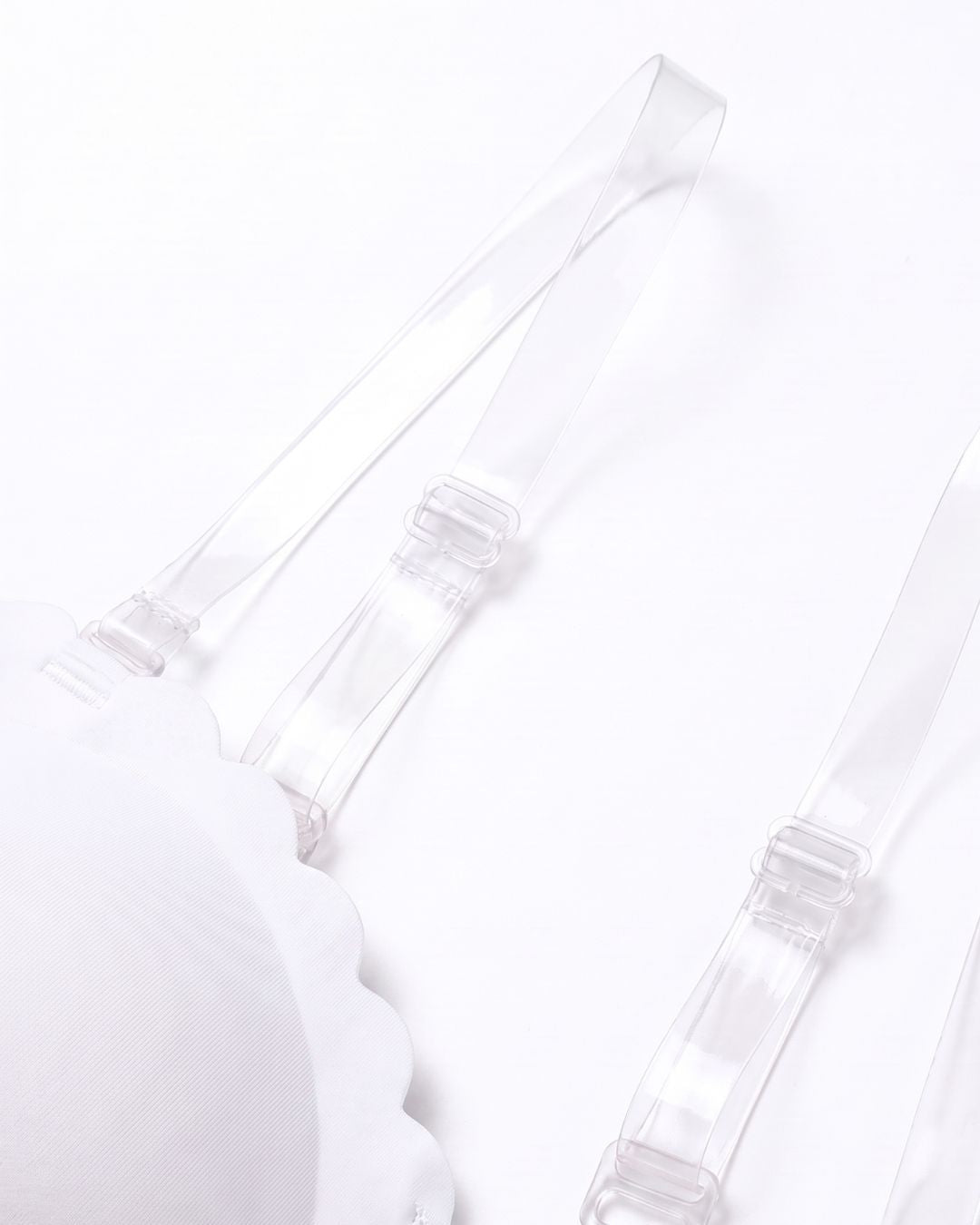 Seamless Padded Bra - Invisia - White