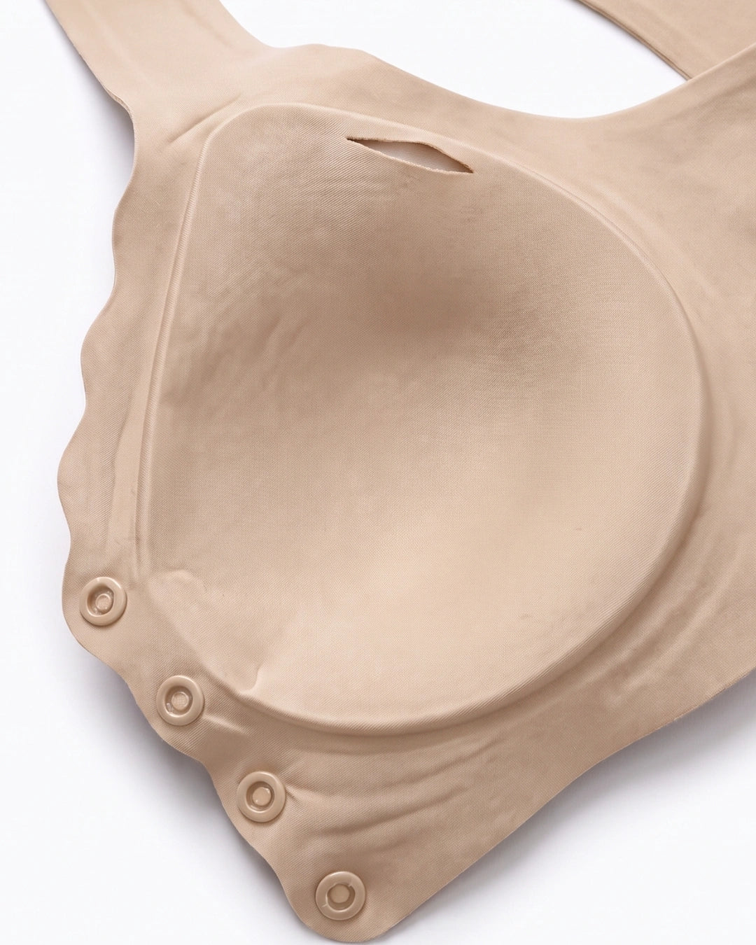 Front-Button Bra - Zova - Skin