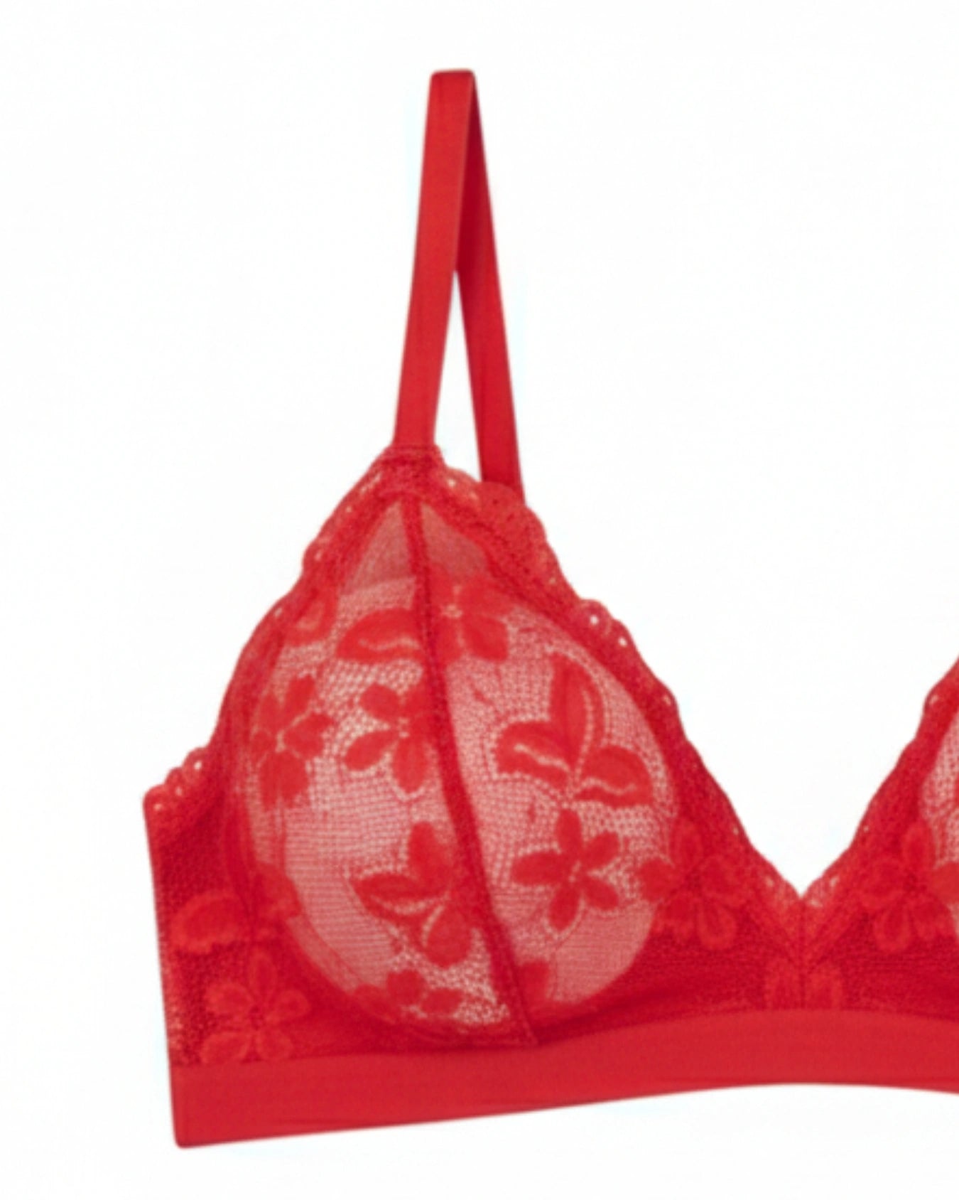Padded Bra - Noelia - Red