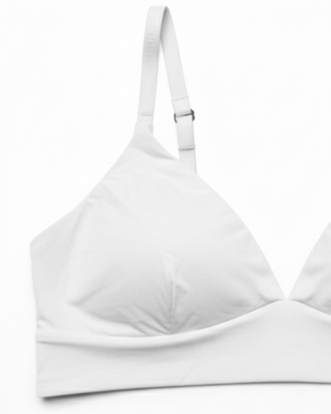 Non-Padded - Comfort Bra - White