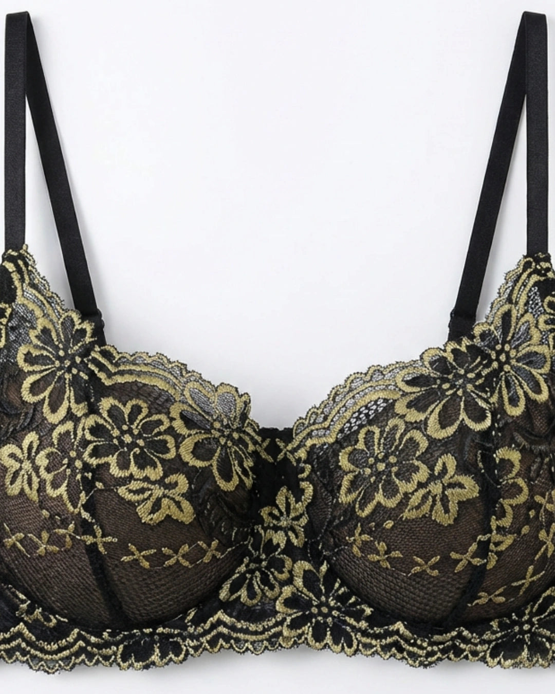 Non-Padded Lace Bra - Nora