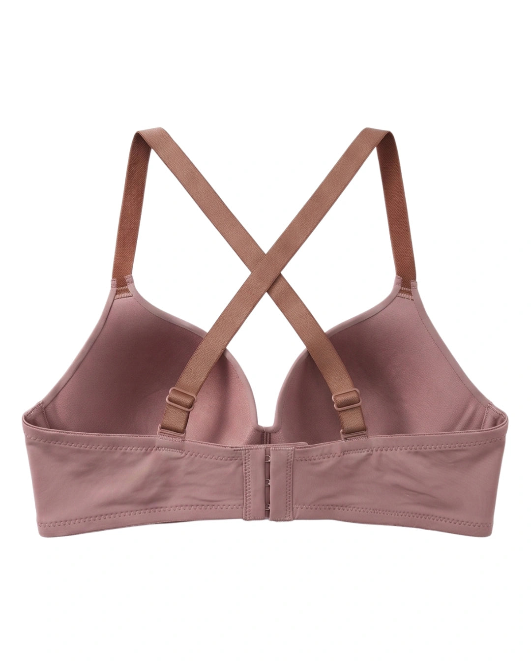 Padded Non Wired T-Shirt Bra - Nancy - Brown