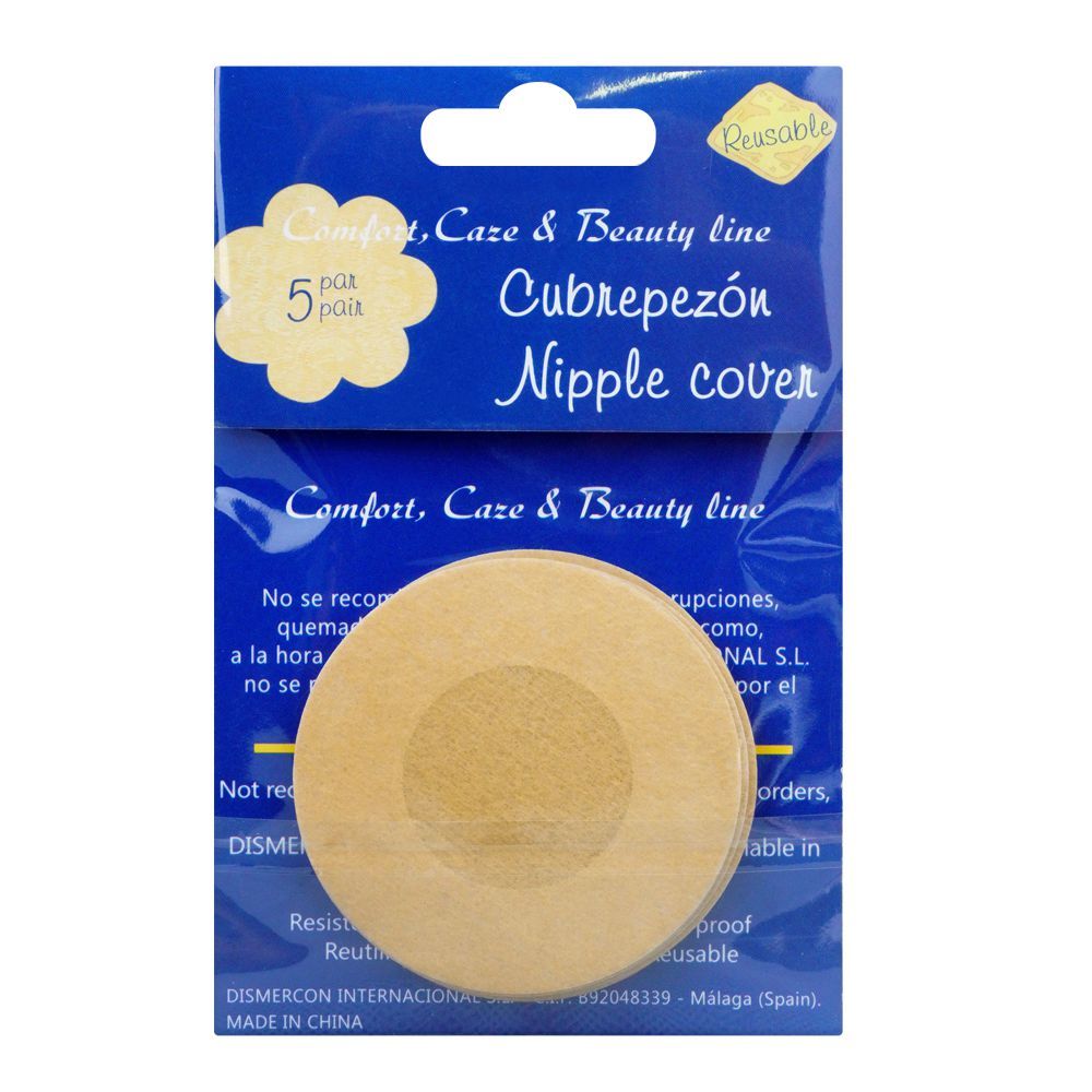 Reusable Nipple Pasties - Round - 5 Pairs