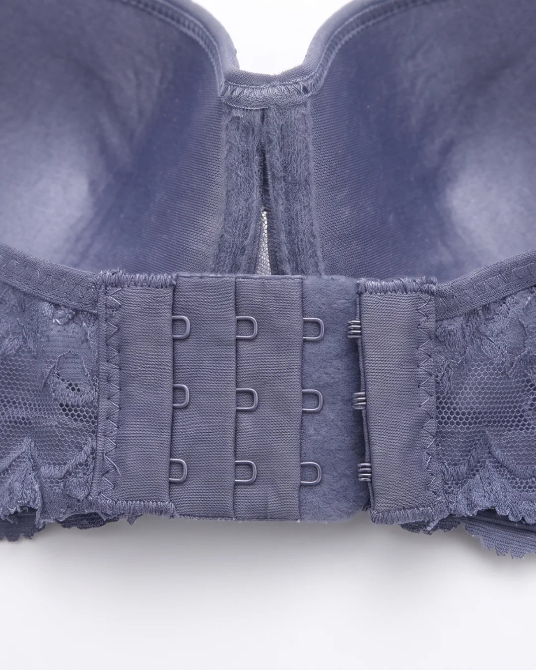 Padded Underwired Push-up Bra - Flowia - Grey