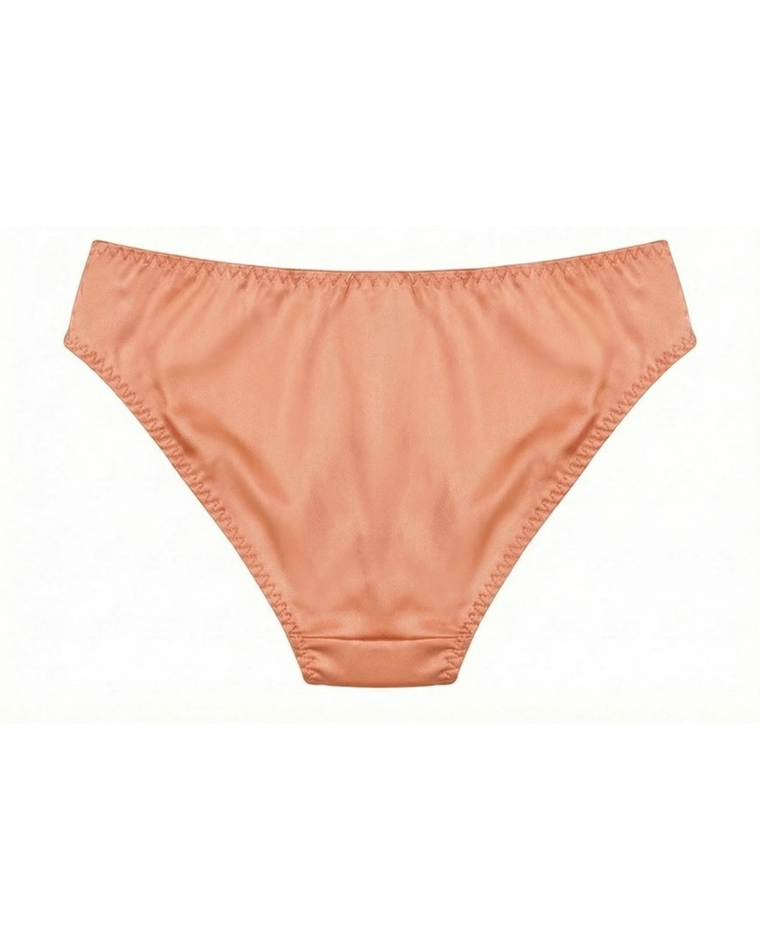Cotton Bikini - Crimson Lace - Peach