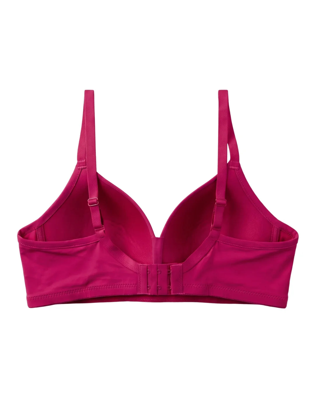 Light Padded Non-Wired T-Shirt Bra - Essentia - Maroon