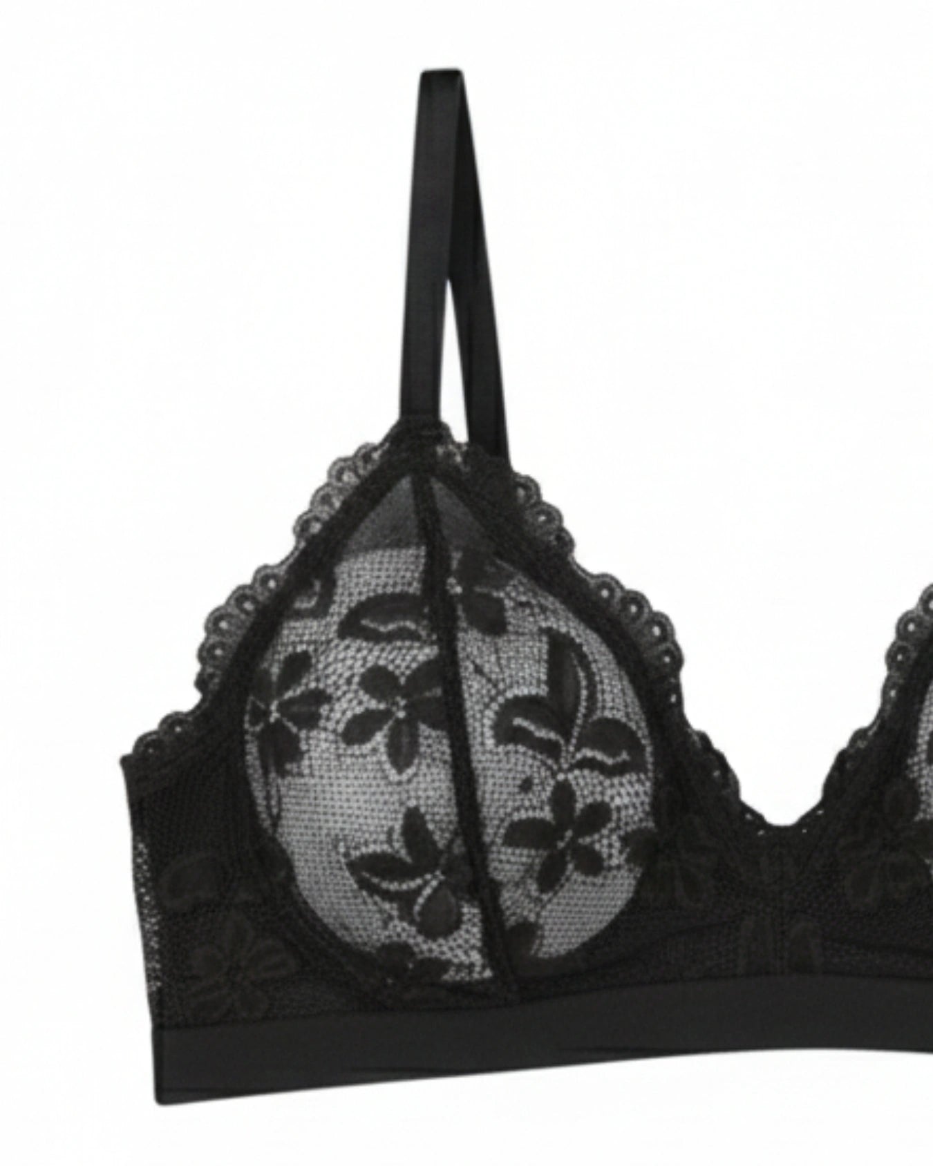Padded Bra - Noelia - Black