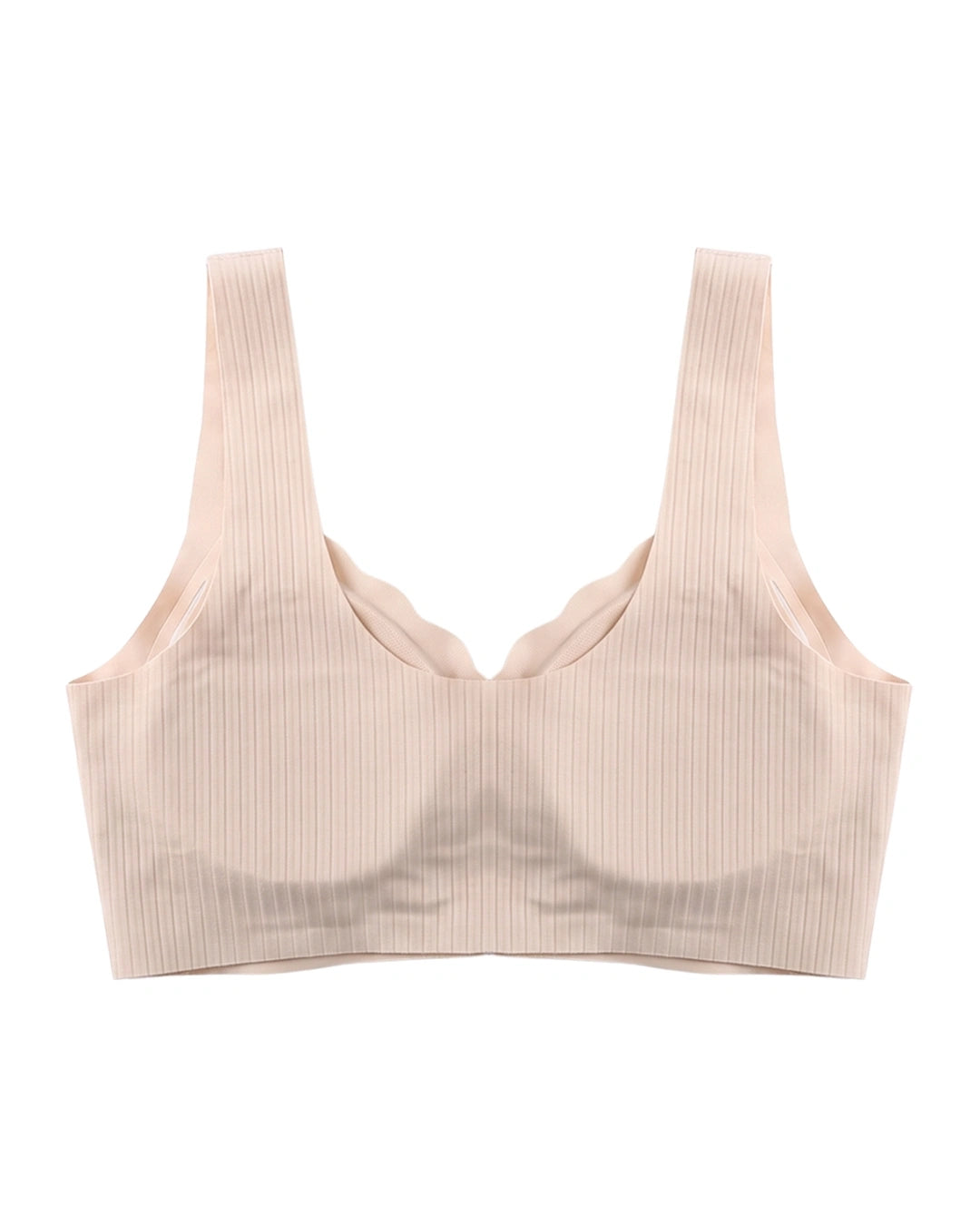 Front-Button Bra - Zova - Skin