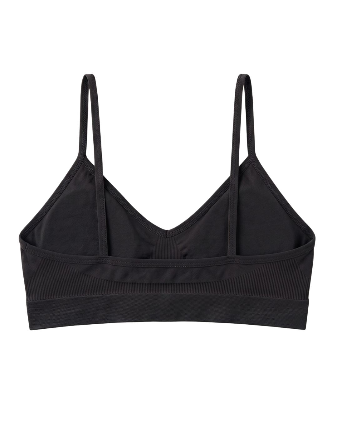 Non Padded Non Wired Bralette - SoftFit - Black