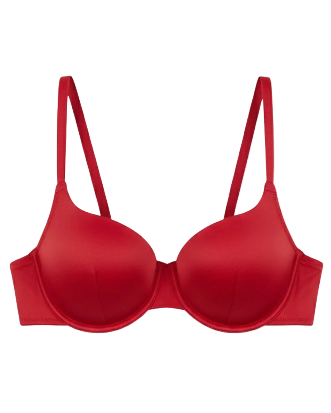 Non-Padded Bra Set -  Camille - Red