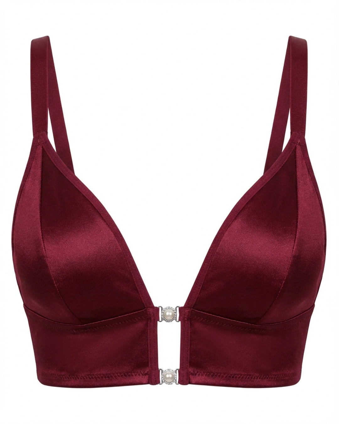 Non-Padded Bra - Ruby