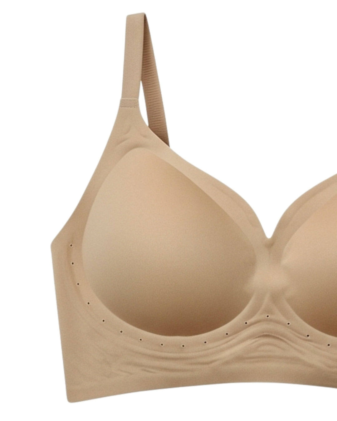 Padded Seamless Soft Bra - Skin