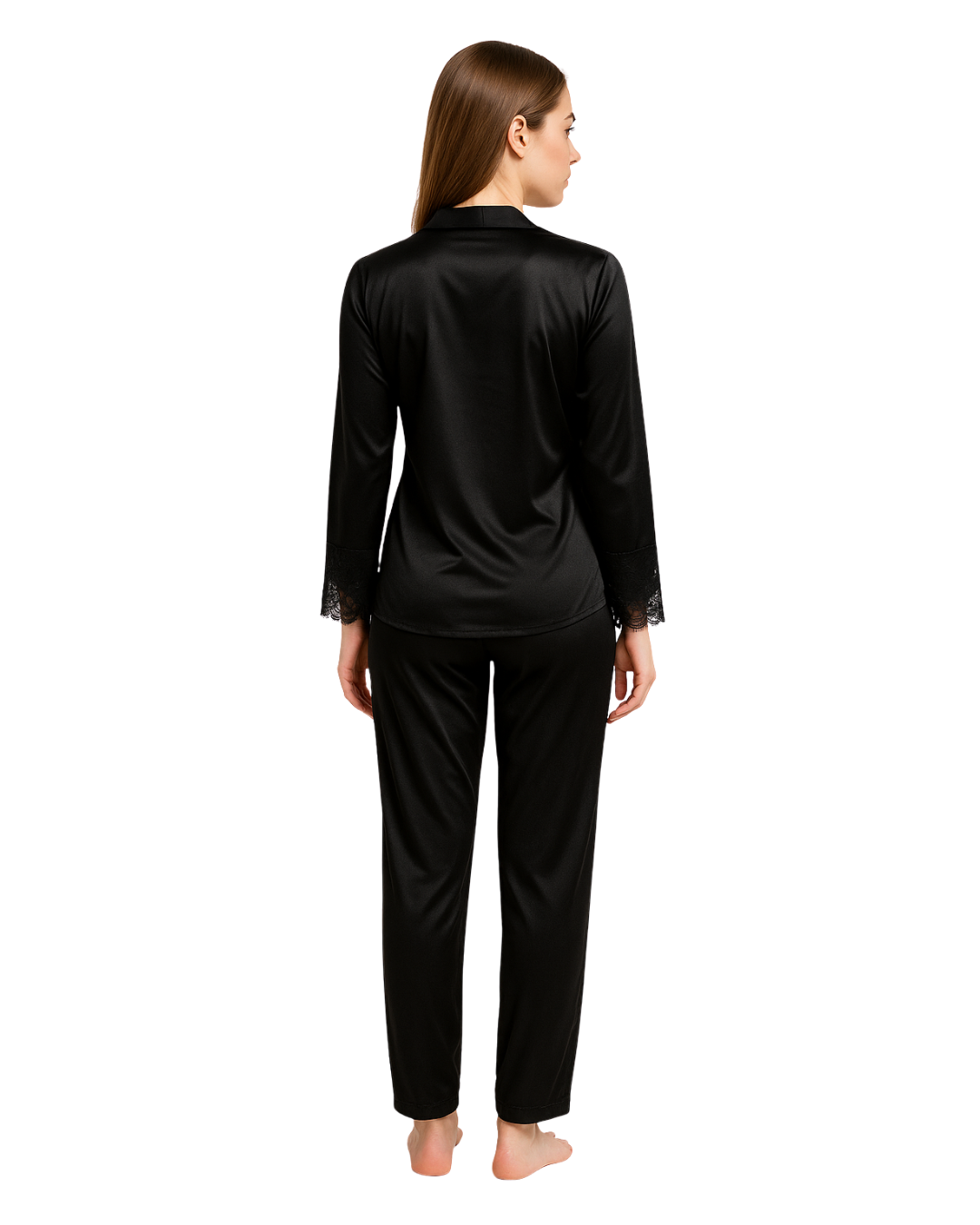 Silk Pajama Suit - Cozy Gaze