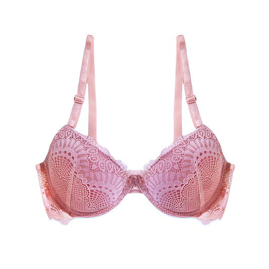 Sajiero Padded Bra - Dusty Rose